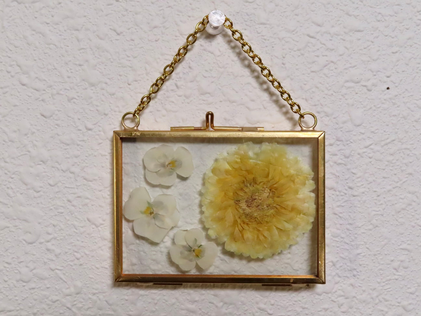 mini pressed flower frames