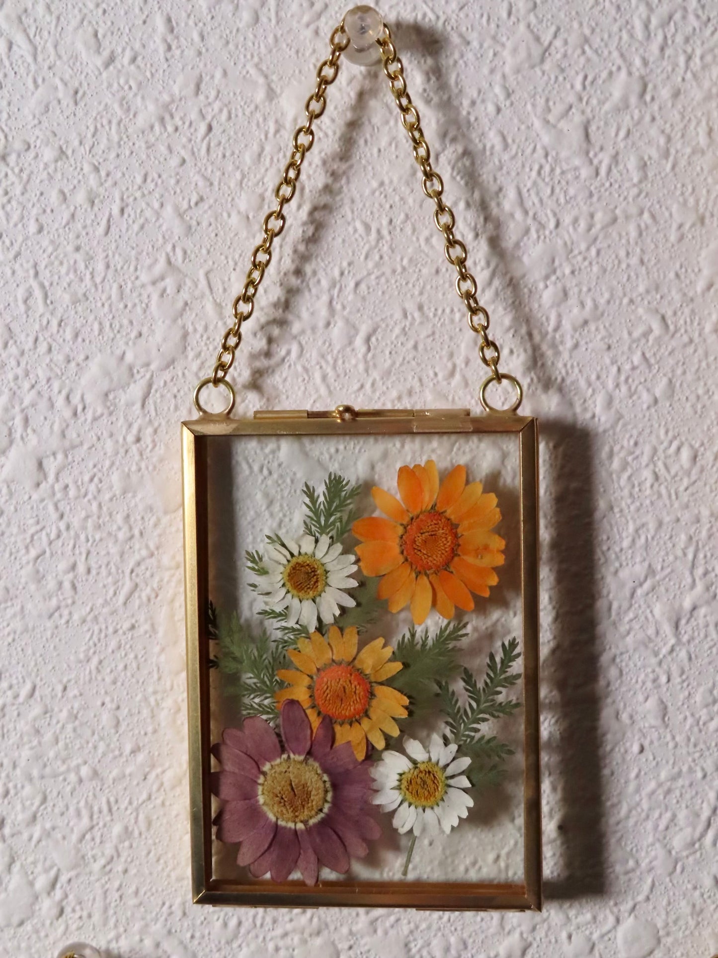 mini pressed flower frames