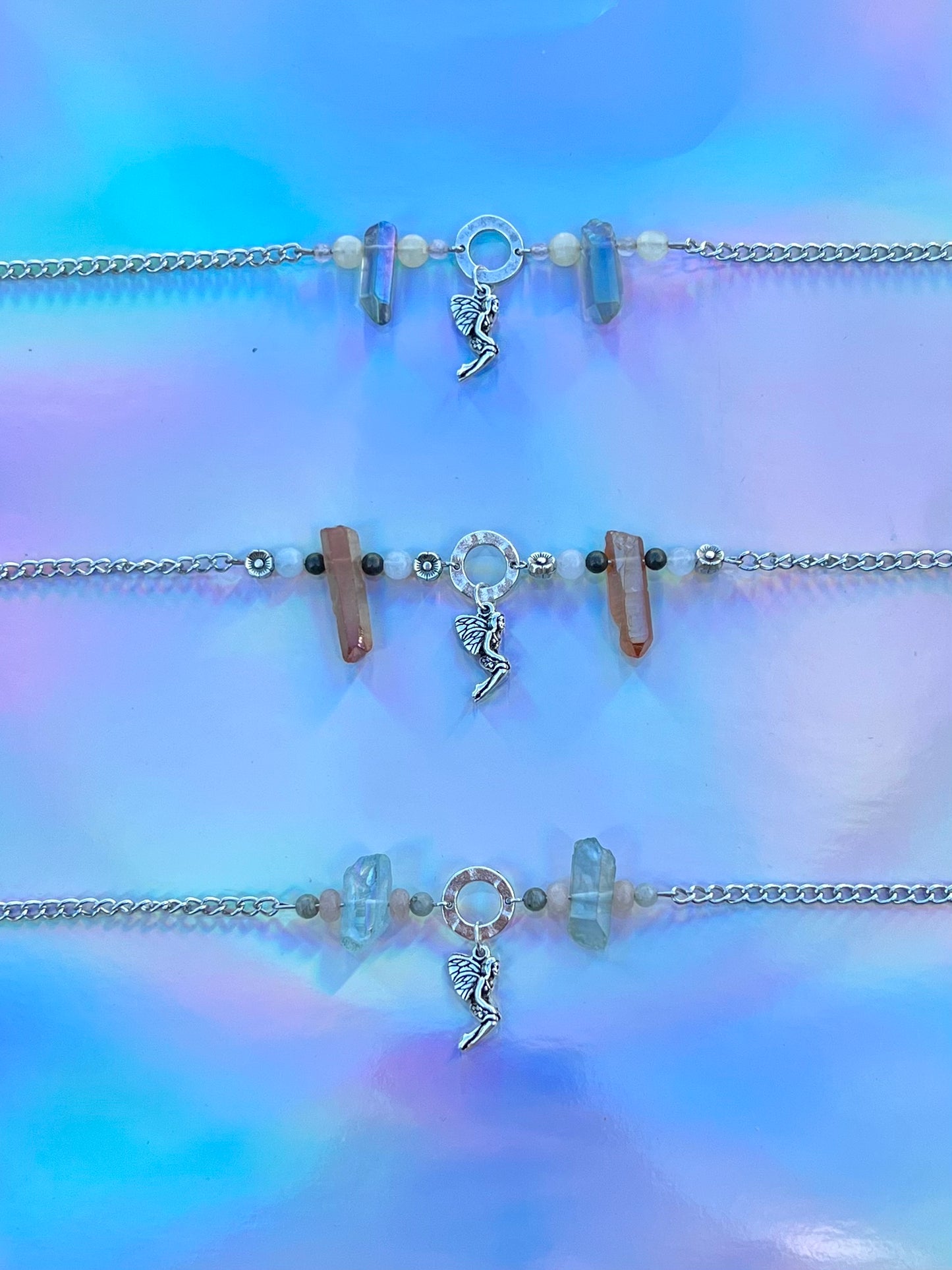 the crystal fairy pendant