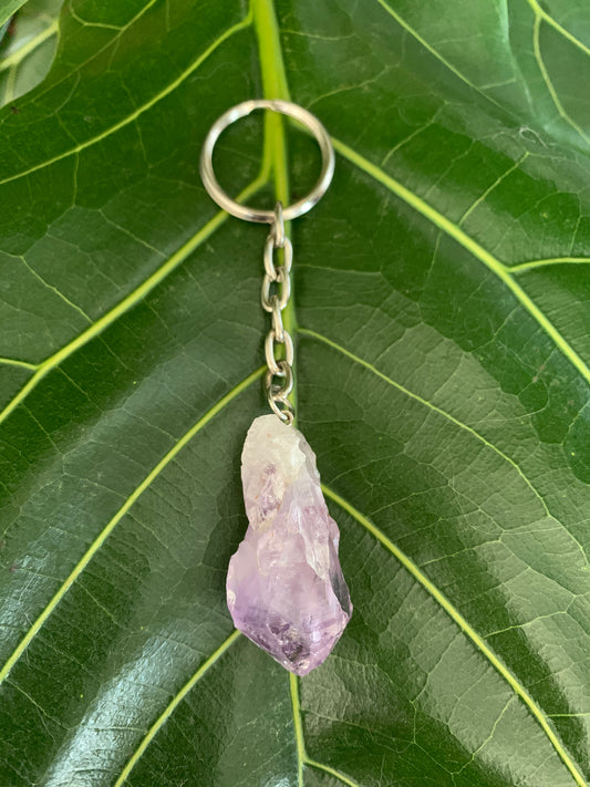 amethyst keychain