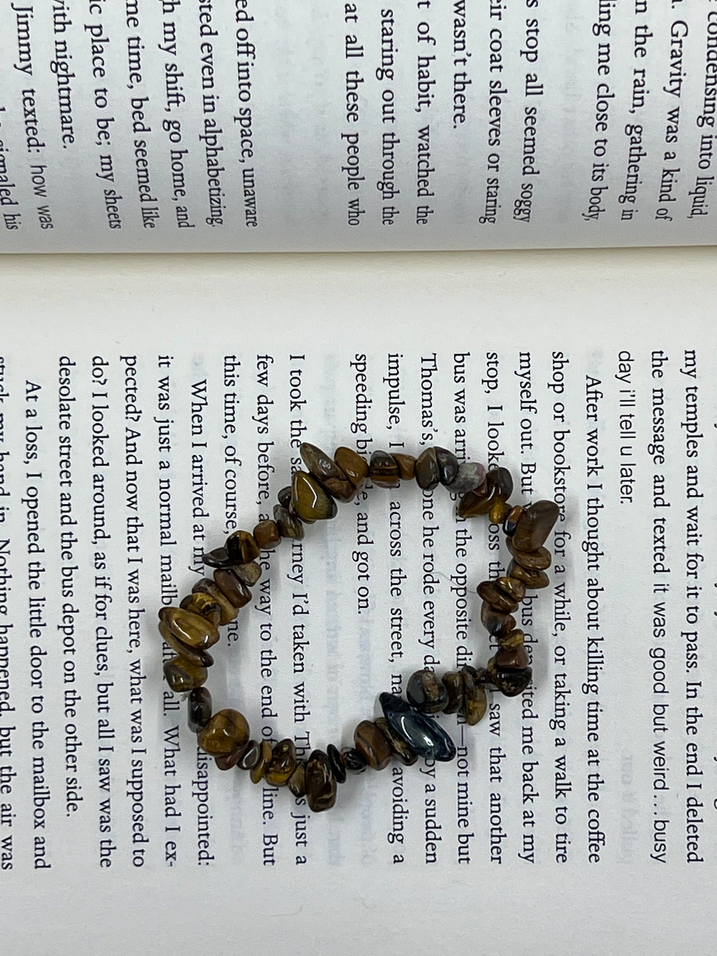 tigers eye bracelet